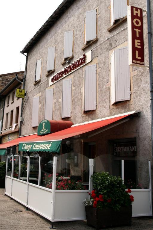 Logis Hotel L'Ange Couronne Belleville-sur-Saône Eksteriør billede